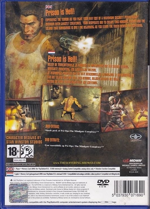 The Suffering - PS2 (B Grade) (Genbrug)